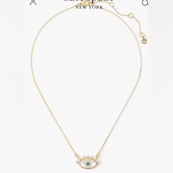 kate spade Jewelry - Kate Spade Evil Eye Pendant Necklace
